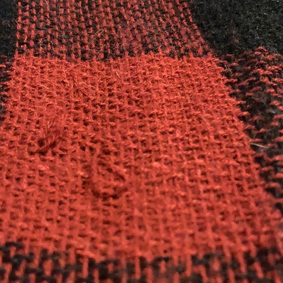 Funky Monkey Buffalo Plaid blanket scarf - Picture 8 of 8